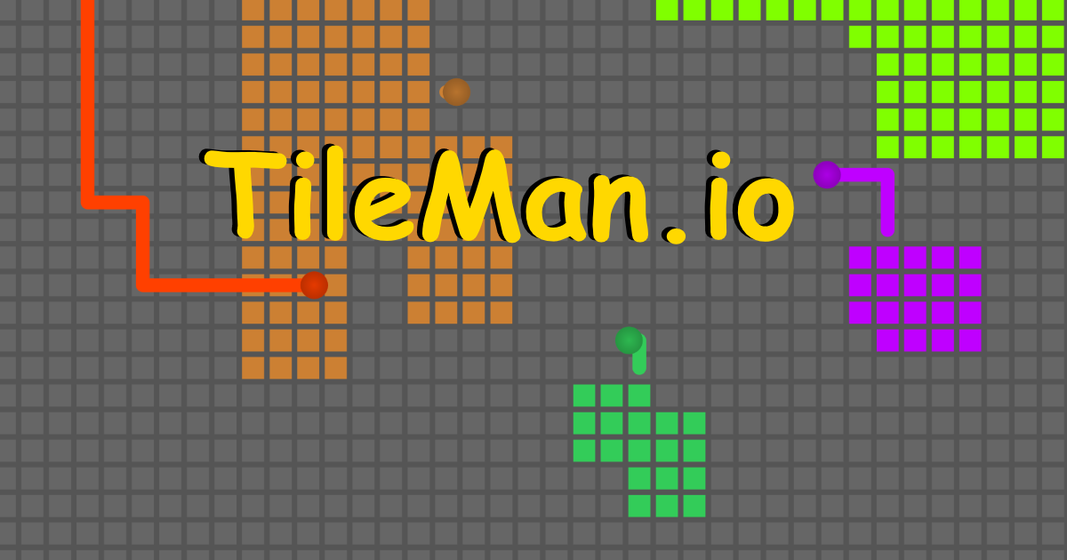 TileMan.io 🕹️ Play on CrazyGames